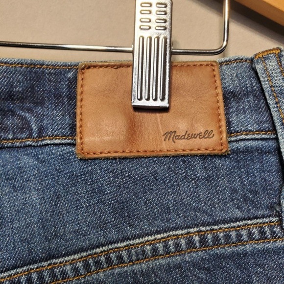 Madewell Jeans Womens 31 Blue High Rise Slim Boyjean Stretch Denim Pants Casual - Picture 9 of 16